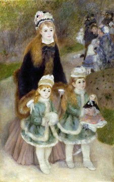  hijo Obras - madre e hijos Pierre Auguste Renoir